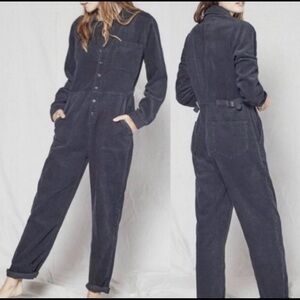 Outerknown Distressed Corduroy Jumpsuit